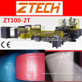 ztech 2 layers twin screw air bubble film extrusion